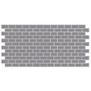 American Olean Unglazed Mosaic 2 x 1 Brick Joint 12" x 24"-Porcelain Mosaic-American Olean-Storm Gray-12" x 24"-State Tile