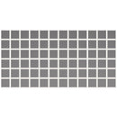 Daltile Color Wheel Mosaic 2 x 2 12" x 24"-Ceramic Mosaic-Daltile-Suede Gray-12" x 24"-State Tile