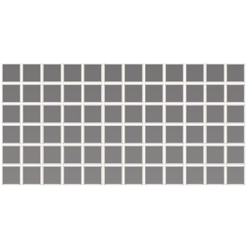 Daltile Color Wheel Mosaic 2 x 2 12" x 24"-Ceramic Mosaic-Daltile-Suede Gray-12" x 24"-State Tile