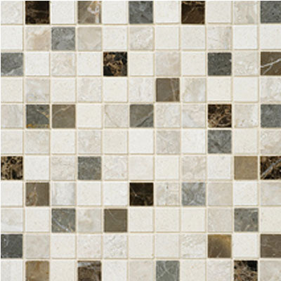Daltile Decorative Accents 11.75" x 11.88"-Natural Stone Mosaic-Daltile-Taro Blend-11.75" x 11.88"-State Tile