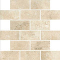 Daltile Esta Villa 2 x 4 12" x 12"-Porcelain Mosaic-Daltile-Terrace Beige Mosaic-12" x 12"-State Tile