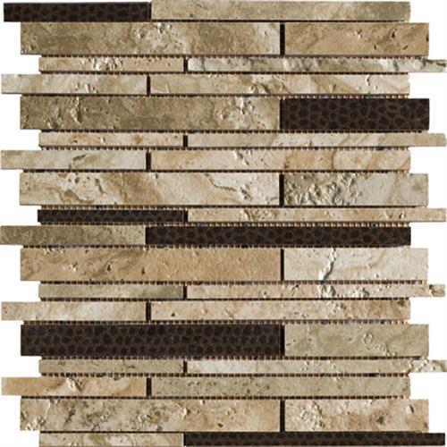 Marazzi Archaeology Random Linear 12" x 12"-Porcelain Mosaic-Marazzi-Babylon-12" x 12"-State Tile