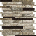 Marazzi Archaeology Random Linear 12" x 12"-Porcelain Mosaic-Marazzi-Crystal River-12" x 12"-State Tile