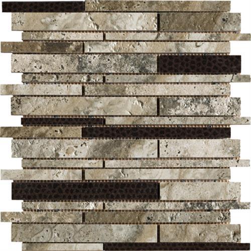 Marazzi Archaeology Random Linear 12" x 12"-Porcelain Mosaic-Marazzi-Crystal River-12" x 12"-State Tile