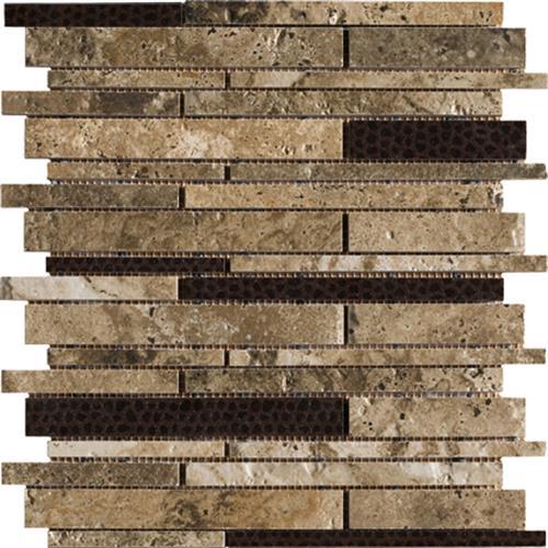 Marazzi Archaeology Random Linear 12" x 12"-Porcelain Mosaic-Marazzi-Troy-12" x 12"-State Tile