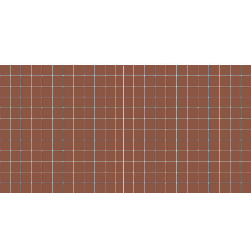 American Olean Unglazed Mosaic 1 x 1 12" x 24"-Porcelain Mosaic-American Olean-Cinnabar-12" x 24"-State Tile