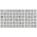 American Olean Unglazed Mosaic 2 x 1 12" x 24"-Porcelain Mosaic-American Olean-Light Smoke Speckle-12" x 24"-State Tile