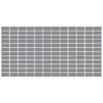 American Olean Unglazed Mosaic 2 x 1 12" x 24"-Porcelain Mosaic-American Olean-Storm Gray-12" x 24"-State Tile