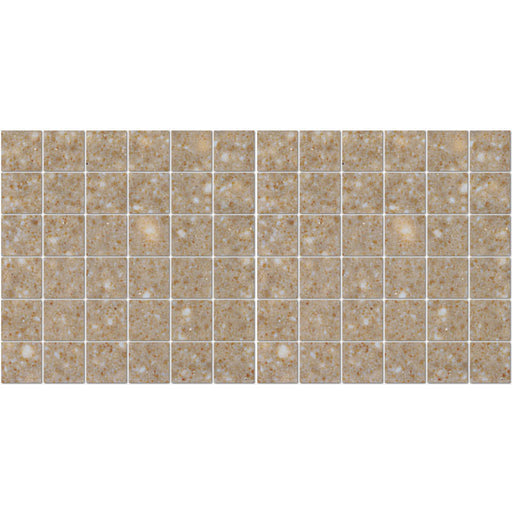 American Olean Unglazed Mosaic 2 x 2 Abrasive 12" x 24"-Porcelain Mosaic-American Olean-Cocoa-12" x 24"-State Tile