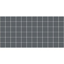 American Olean Unglazed Mosaic 2 x 2 12" x 24"-Porcelain Mosaic-American Olean-Charcoal-12" x 24"-State Tile