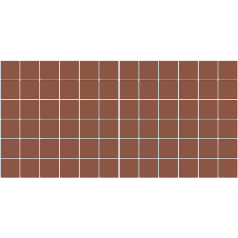 American Olean Unglazed Mosaic 2 x 2 Abrasive 12" x 24"-Porcelain Mosaic-American Olean-Cinnabar-12" x 24"-State Tile