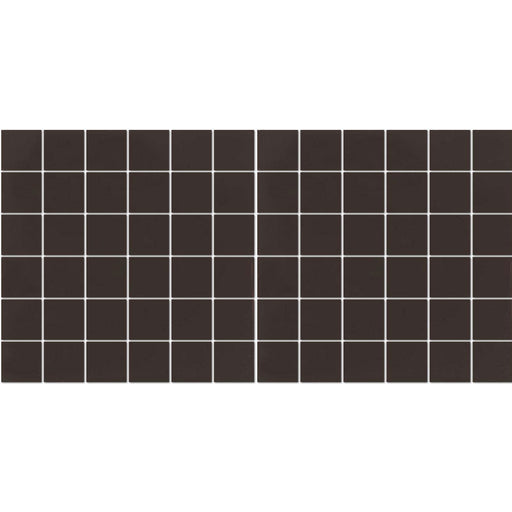 American Olean Unglazed Mosaic 1 x 1 Abrasive 12" x 24"-Porcelain Mosaic-American Olean-French Roast-12" x 24"-State Tile