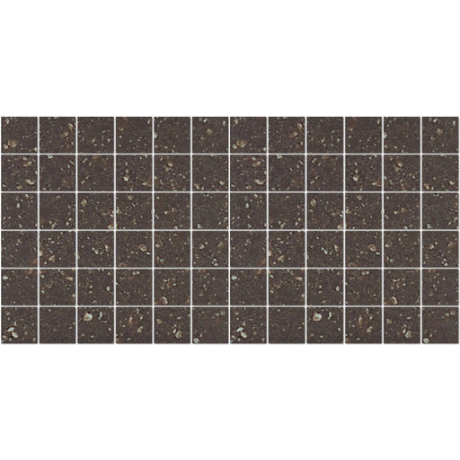 American Olean Unglazed Mosaic 2 x 2 12" x 24"-Porcelain Mosaic-American Olean-French Roast Speckle-12" x 24"-State Tile