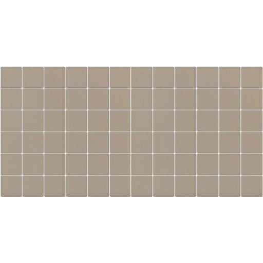 American Olean Unglazed Mosaic 2 x 2 12" x 24"-Porcelain Mosaic-American Olean-Mushroom-12" x 24"-State Tile