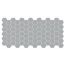 American Olean Unglazed Mosaic 2" Hex 12" x 24"-Porcelain Mosaic-American Olean-Light Smoke-12" x 24"-State Tile