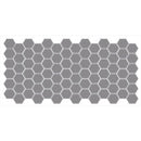 American Olean Unglazed Mosaic 2" Hex 12" x 24"-Porcelain Mosaic-American Olean-Storm Gray-12" x 24"-State Tile