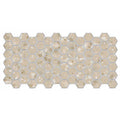 American Olean Unglazed Mosaic 2" Hex 12" x 24"-Porcelain Mosaic-American Olean-Willow Speckle-12" x 24"-State Tile