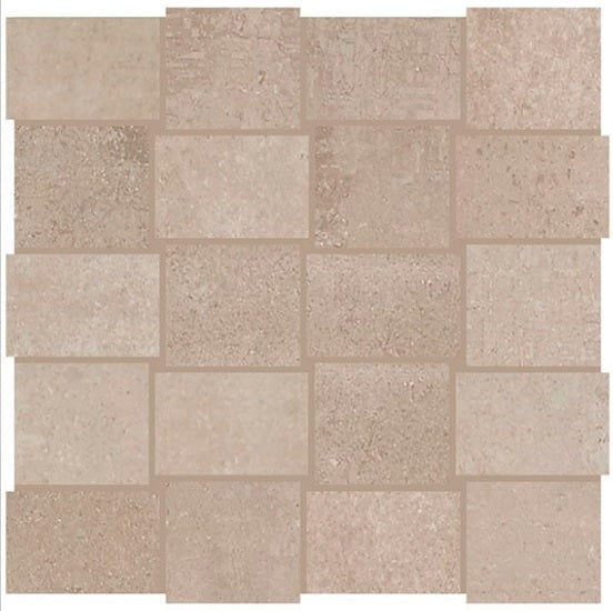 American Olean Union 12" x 12"-Porcelain Mosaic-American Olean-Weathered Beige-12" x 12"-State Tile