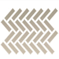 Daltile Color Wheel Mosaic Herringbone 1 x 3 9" x 12"-Ceramic Mosaic-Daltile-Urban Putty-9" x 12"-State Tile