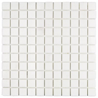 Soho Studio White Thassos 1 x 1 12" x 12"