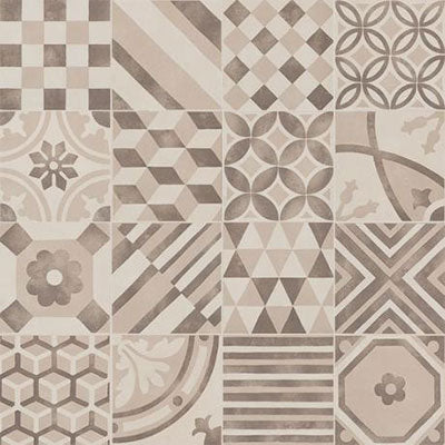 Marazzi Block 6" x 6"-Porcelain Tile-Marazzi-White Greige Mocha-6" x 6"-State Tile