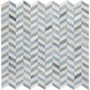 Marazzi Candora 11.81" x 12"-Natural Stone Mosaic-Marazzi-White and Blue Blend-11.81" x 12"-State Tile