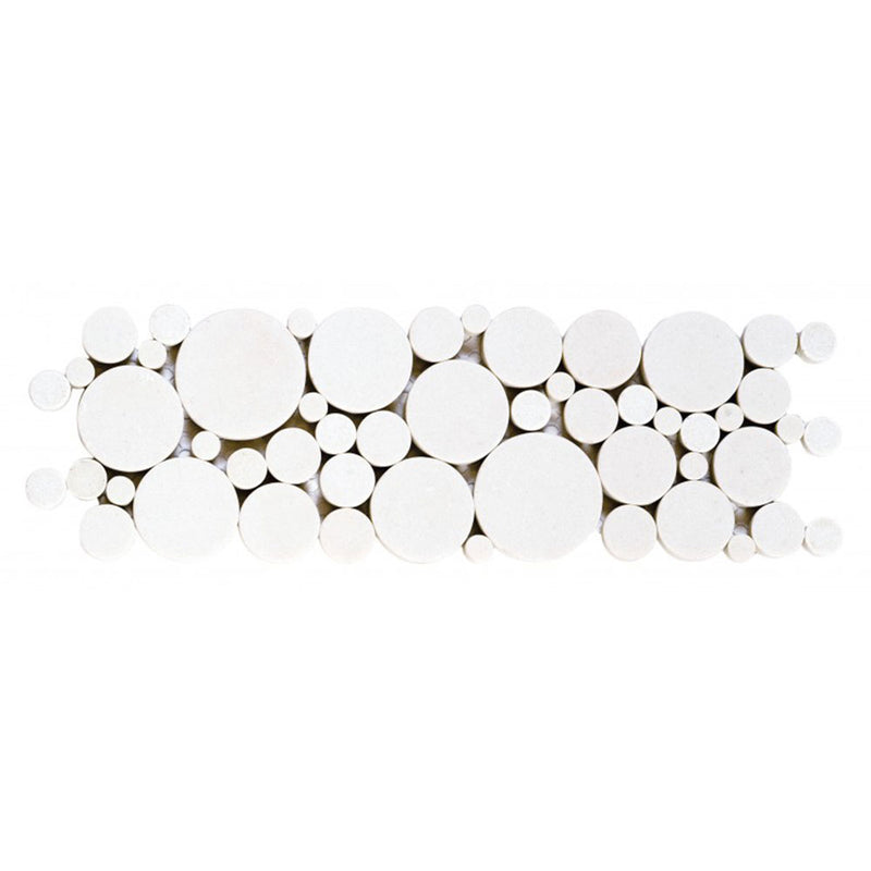 Bati Orient Reconstituted 4" x 12"-Natural Stone Border-Bati Orient-White-4" x 12"-State Tile