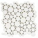 Bati Orient Round Mosaic Reconstituted 12" x 12"-Mosaic-Bati Orient-White-12" x 12"-State Tile
