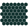 American Olean Color Story Mosaic Hex 1.5" 10.25" x 11.63"-Ceramic Mosaic-American Olean-Wisdom-10.25" x 11.63"-State Tile