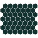American Olean Color Story Mosaic Hex 1.5" 10.25" x 11.63"-Ceramic Mosaic-American Olean-Wisdom-10.25" x 11.63"-State Tile