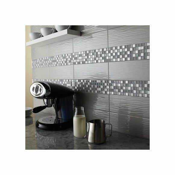 American Olean Morello 12" x 12"-Glass & Metal Mosaic-American Olean-State Tile