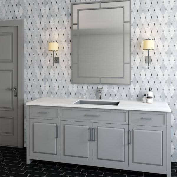 Daltile Lavaliere 10" x 13"-Stone & Glass Mosaic-Daltile-State Tile