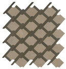 Marazzi Classentino 14" x 15"-Porcelain Mosaic-Marazzi-Corinth Beige and Imperial Brown-14" x 15"-State Tile