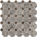 Daltile Rhetoric 12" x 12"-Porcelain Mosaic-Daltile-Eloquent Grey Mix-12" x 12"-State Tile