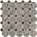 Daltile Rhetoric 12" x 12"-Porcelain Mosaic-Daltile-Eloquent Grey Mix-12" x 12"-State Tile