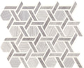Daltile Fonte 10.25" x 11.43"-Natural Stone Mosaic-Daltile-Nautical Grey Blend-10.25" x 11.43"-State Tile