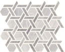 Daltile Fonte 10.25" x 11.43"-Natural Stone Mosaic-Daltile-Nautical Grey Blend-10.25" x 11.43"-State Tile