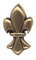 Daltile Massalia Button Fleur De Lis 1" x 1"-Metal Tile-Daltile-Bullion-1" x 1"-State Tile