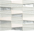 Daltile Regal Pendant 12" x 11"-Stone & Glass Mosaic-Daltile-Czarina Ice-12" x 11"-State Tile