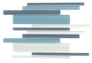 American Olean Color Appeal 11.56" x 16.75"-Glass & Stone Mosaic-American Olean-Blue Moon-11.56" x 16.75"-State Tile