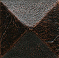 Daltile Armor 2" x 2"-Metal Tile-Daltile-Oil Rubbed Bronze Pyramid-2" x 2"-State Tile