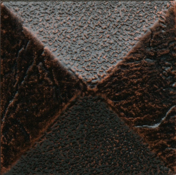 Daltile Armor 2" x 2"-Metal Tile-Daltile-Oil Rubbed Bronze Pyramid-2" x 2"-State Tile