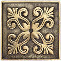 Daltile Massalia Deco Frieze 4" x 4"-Metal Tile-Daltile-Bullion-4" x 4"-State Tile