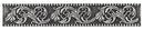Daltile Massalia Deco Frieze 1" x 6"-Metal Strip-Daltile-Pewter-1" x 6"-State Tile