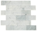 Daltile Simplystick Mosaix 12" x 12"-Natural Stone Mosaic-Daltile-Carrara White-12" x 12"-State Tile