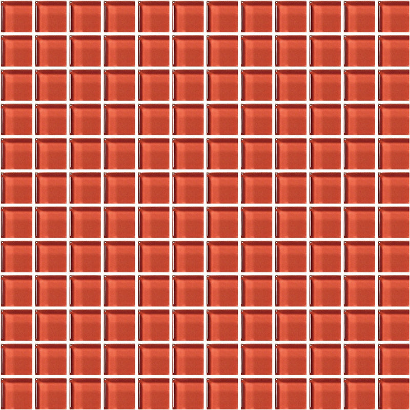 American Olean Color Appeal Mosaic 12" x 12"-Glass & Stone Mosaic-American Olean-Auburn-12" x 12"-State Tile