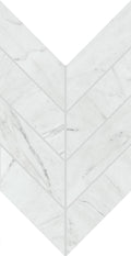 Daltile Marble Attache Lavish 7" x 14"-Porcelain Mosaic-Daltile-Diamond Carrara-7" x 14"-State Tile