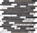 Daltile Endeavors 12" x 13"-Stone & Glass Mosaic-Daltile-Zen-12" x 13"-State Tile