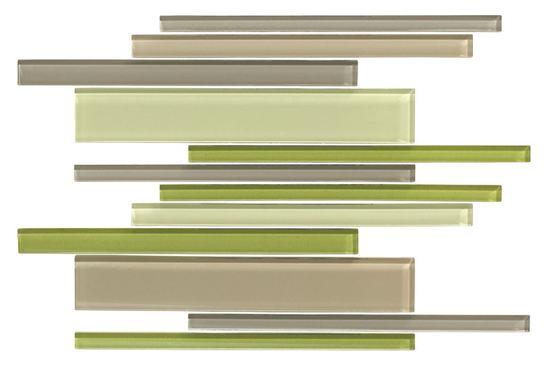 American Olean Color Appeal 11.56" x 16.75"-Glass & Stone Mosaic-American Olean-Willow Brook-11.56" x 16.75"-State Tile