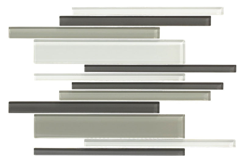 American Olean Color Appeal 11.56" x 16.75"-Glass & Stone Mosaic-American Olean-Silver Spring-11.56" x 16.75"-State Tile